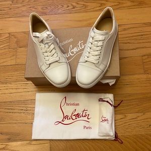 Christian Louboutin white sneakers